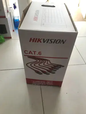 Hikvision Pure Bare Copper Cat 6 Cable 305m