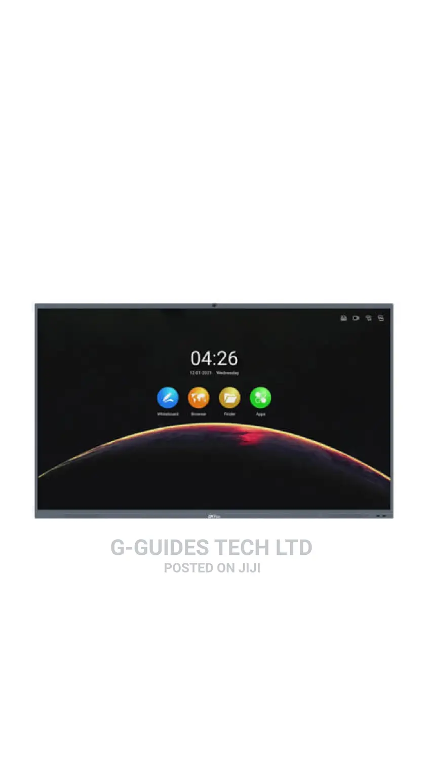 Zkteco 75"-Inches Smart Interactive Digital Board