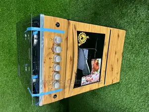 Enjoy  Good Meal With Light Wooden Glass Lid 4B Volcano