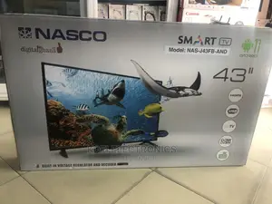 New Smart Android Nasco LED Digital Satellite TV – 43′′