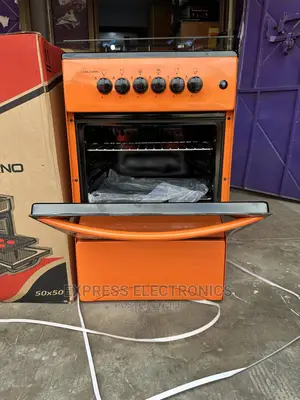 Double Orange Grid With 4knops Volcano 4burner Stove Cooker