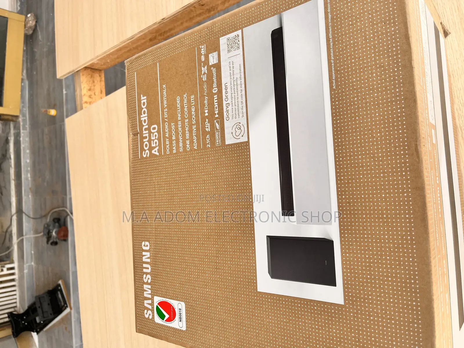 Samsung 2.1ch 410 Sound Output Wireless Bluetooth Bar