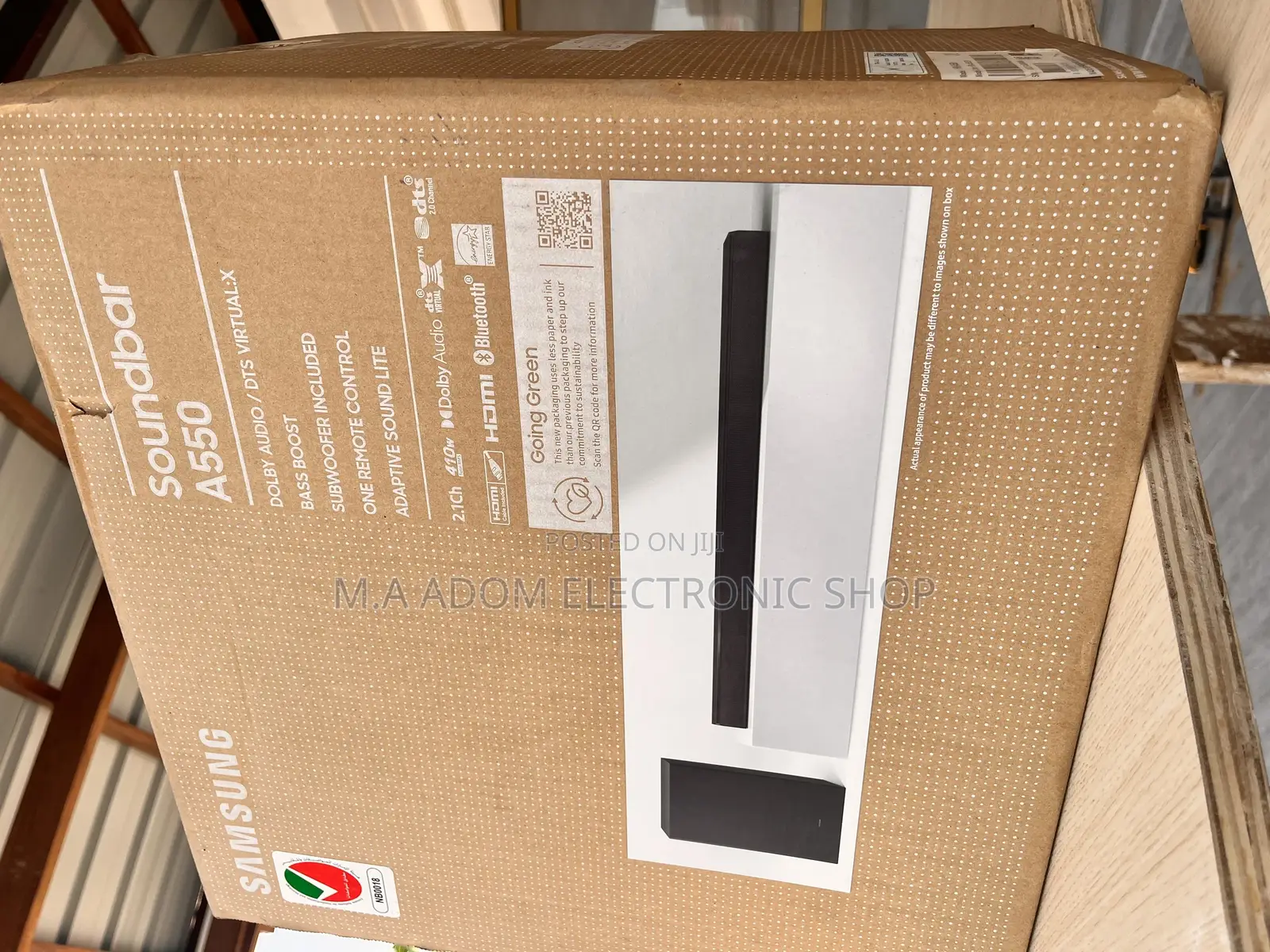 New Sealed in Box Samsung A550 Series 2.1 410w Wireless Bar
