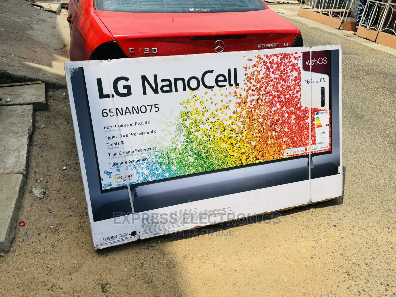 Streaming Apple Play/Netflix on LG UHD Smart Nanocell 65”