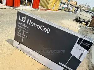Real Smart LG Pure Colorful Nanocell 65”UHD Black Tv