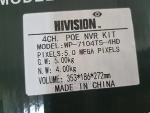 Hivision 5mp IP Camera With Colour Night Vision