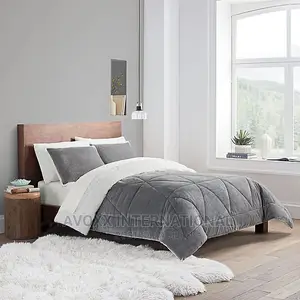 UGG Avery 2-piece Reversible Twin/Twin XL Comforter Set/Grey