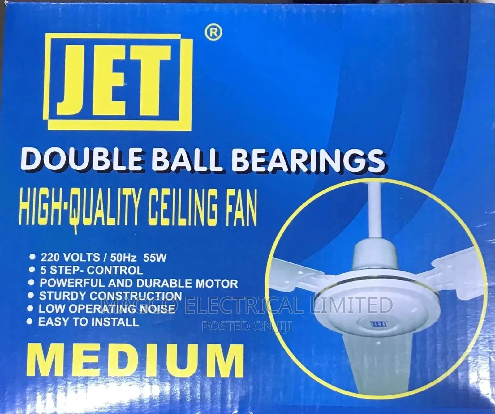 Jet Ceiling Fan Medium