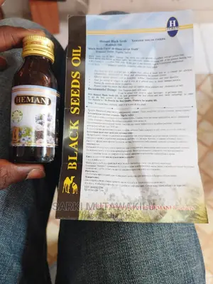 Black Seed Oil.