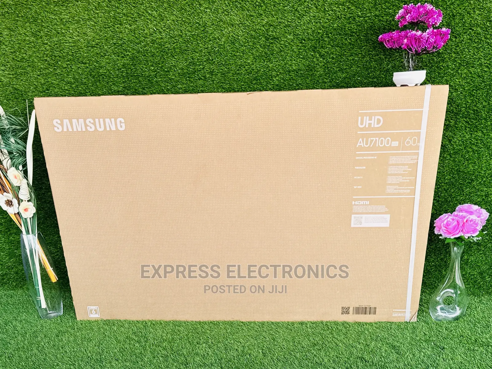 Samsung Sharp Vivid Contrast 60” UHD Smart Tv Au7272