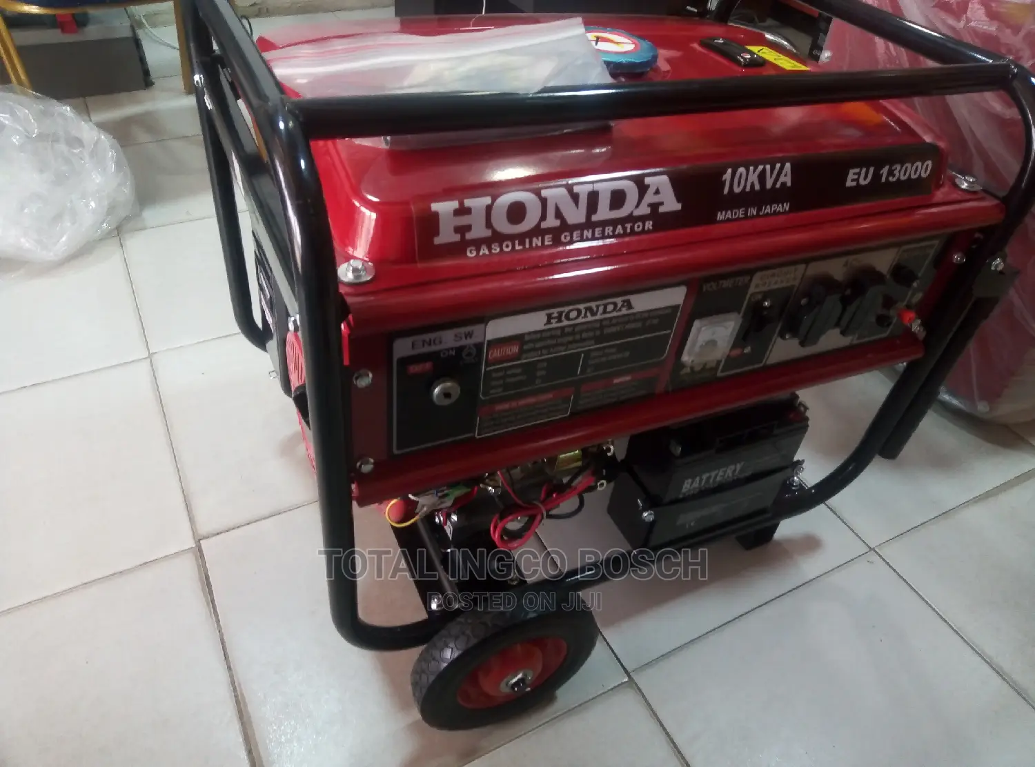 Generator Petrol Honda Gen'set ( Key And Rope Start)