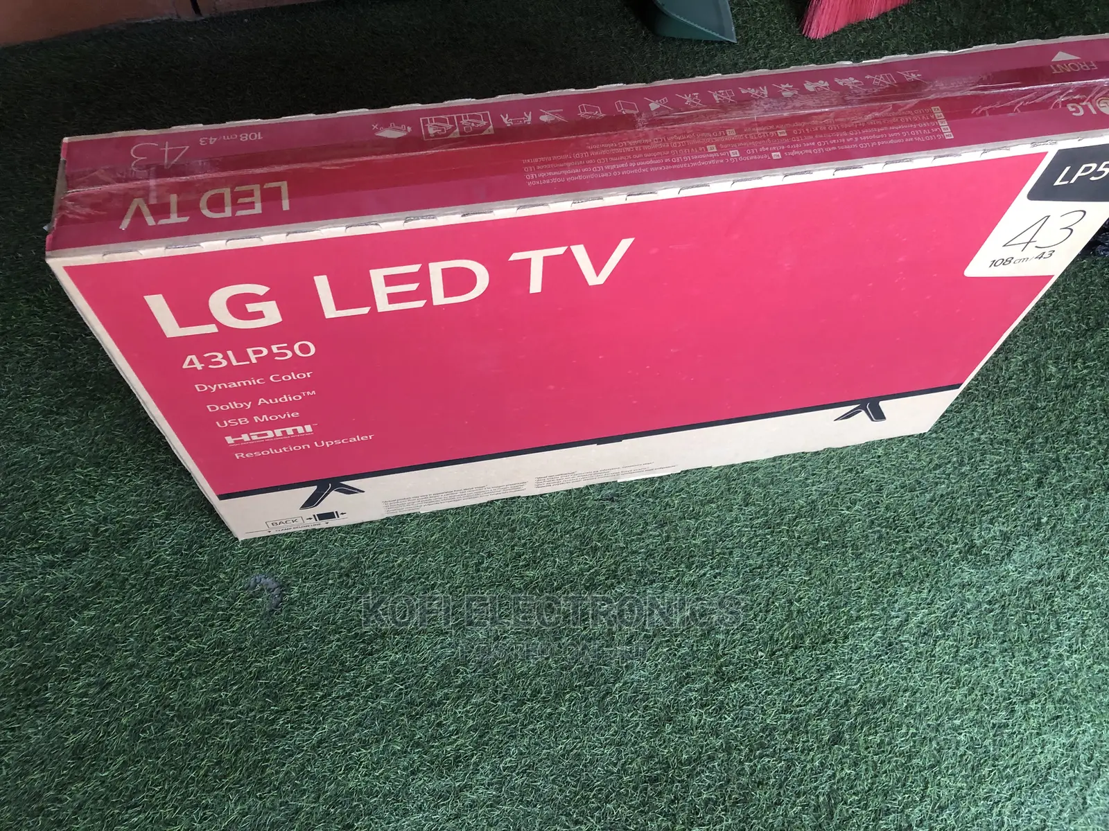 LED 43" LG 43lp5000 Black, Full Hd, Dvb-T2/C/S2,