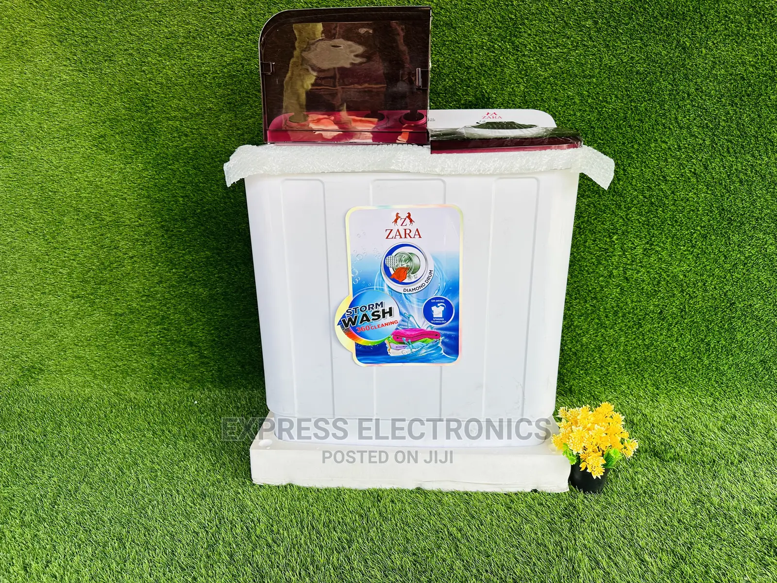 Simple Sleek Design 7kg Washingmachine Twintub