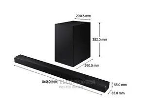 A World Of Sound With One Remote Samsung HW-A550 2.1 Channel