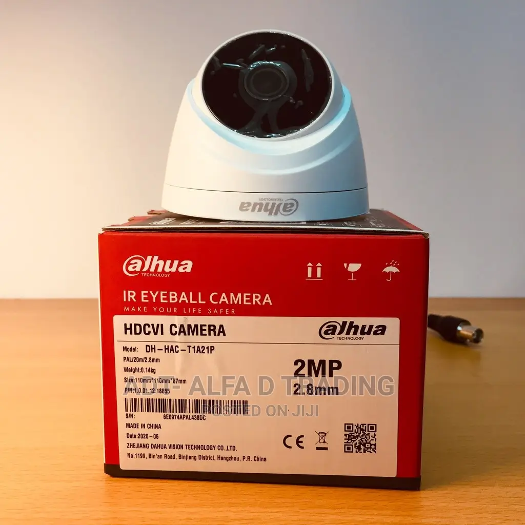 Dahua Dome Camera 2-Hac-T1a21pmp Analog- Hac-T1a21p