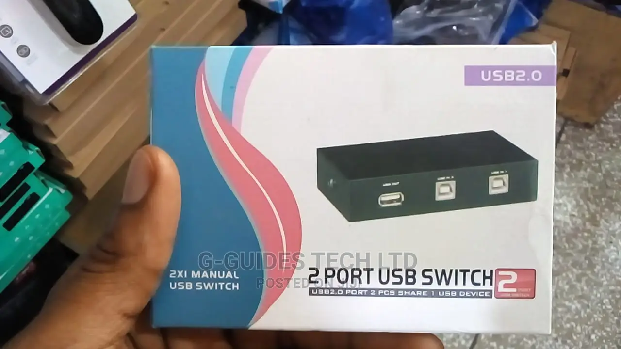 2 Port Usb 2.0 Printer Sharing Switch, 2-Port Printer Switch
