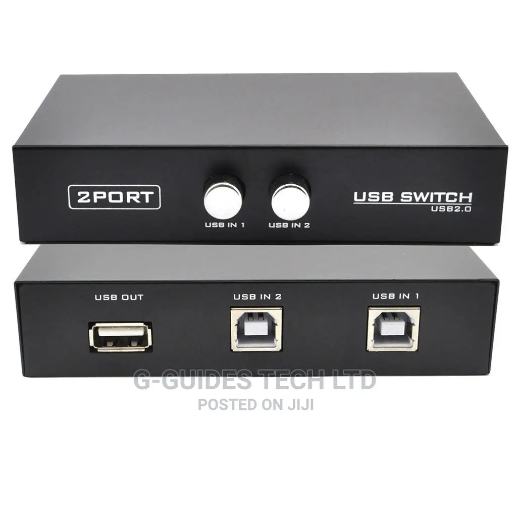 2 Port Usb 2.0 Printer Sharing Switch, 2-Port Printer Switch
