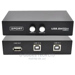 2 Port Usb 2.0 Printer Sharing Switch, 2-Port Printer Switch