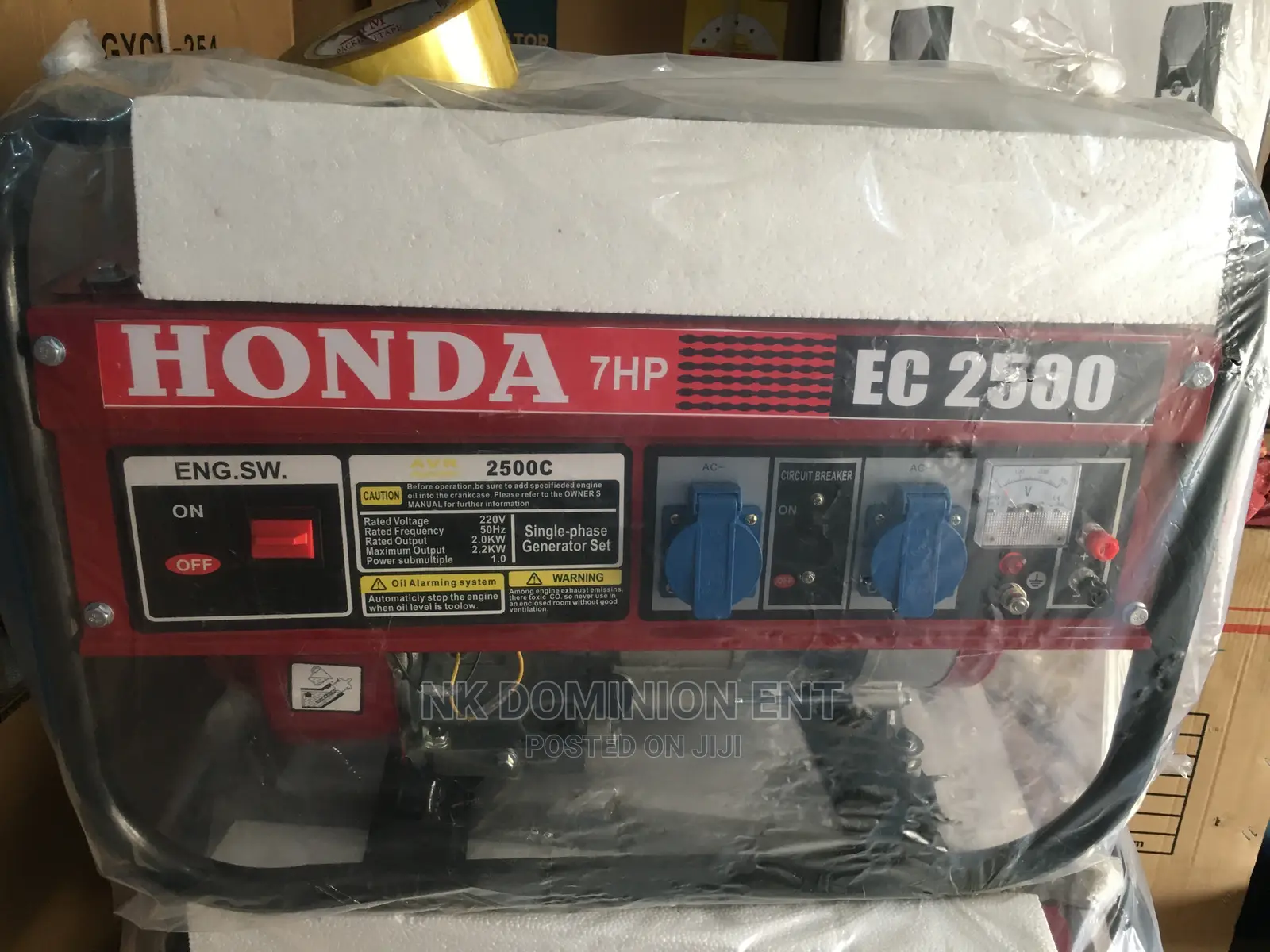 2.5kva Generator Honda Gasoline