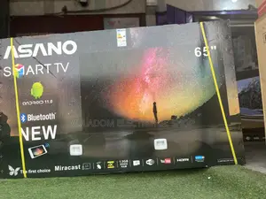 Brand New 65” Asano UHD Smart Android 11.1 Bluetooth Tv
