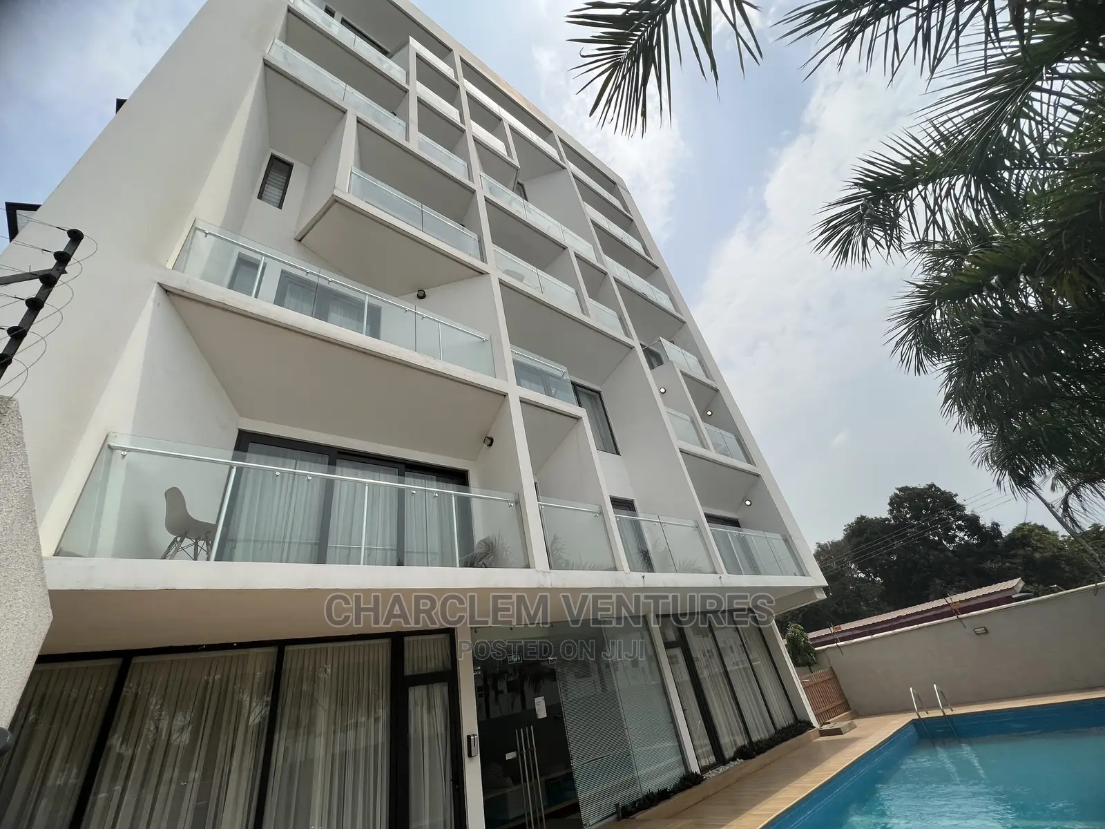 Furnished 1bdrm Apartment in Charclem Ventures, Cantonments for Rent