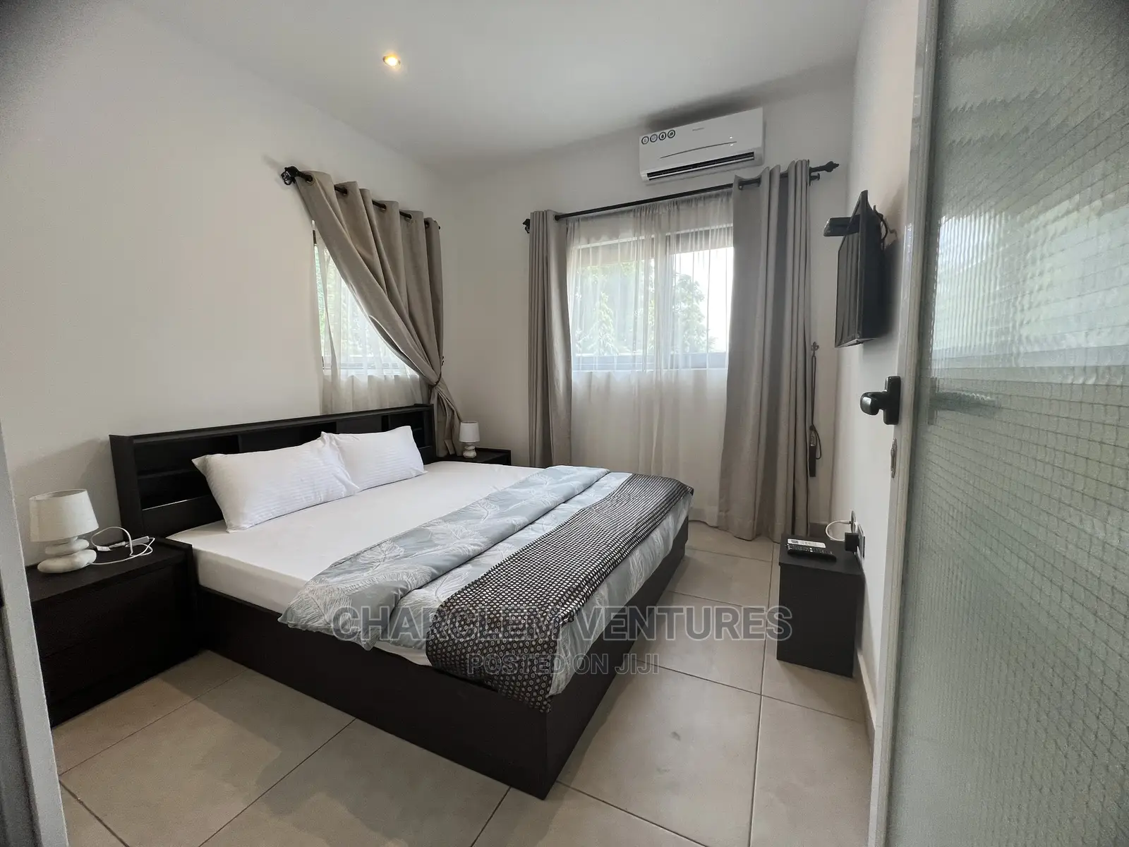 Furnished 1bdrm Apartment in Charclem Ventures, Cantonments for Rent