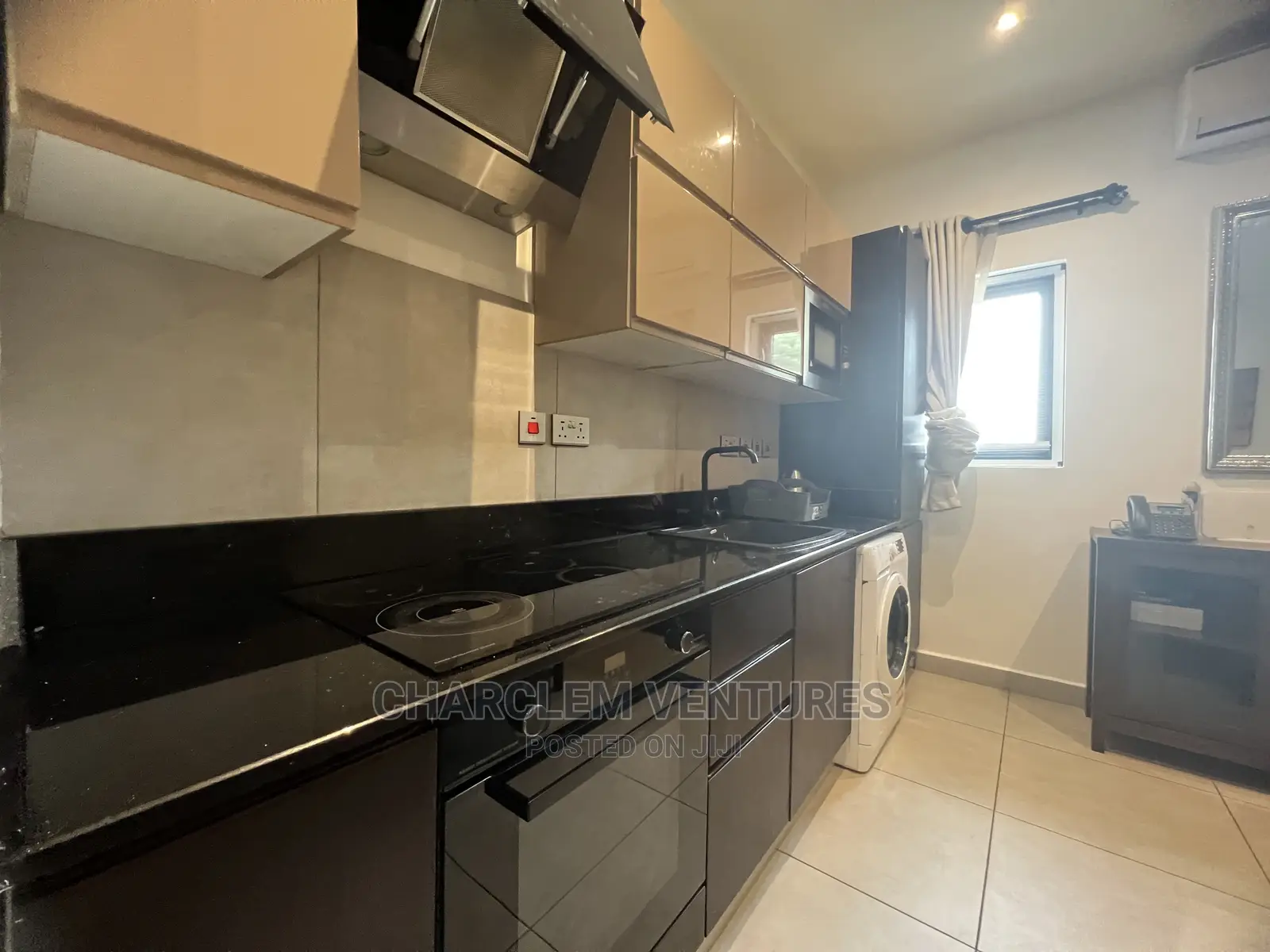 Furnished 1bdrm Apartment in Charclem Ventures, Cantonments for Rent