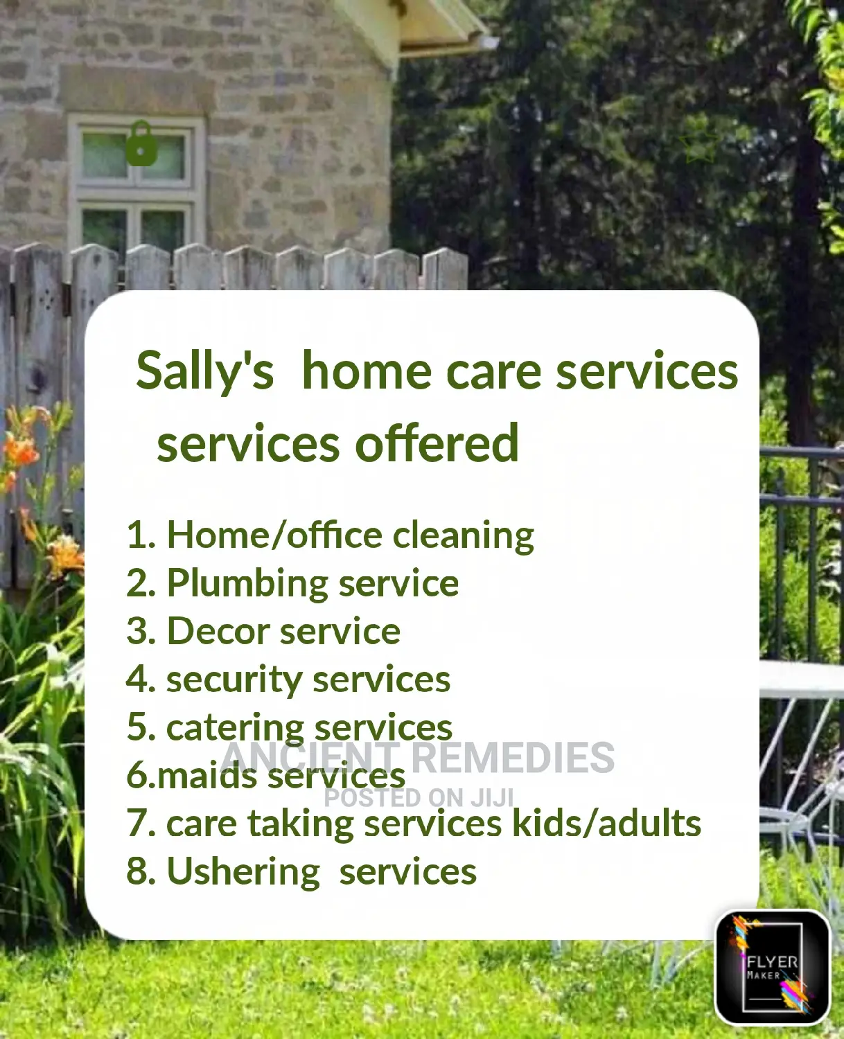 Sally's Home Care Services