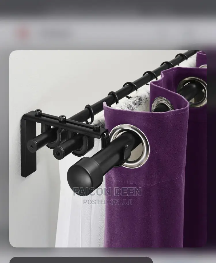 Authentic Extensible Double Window Rods/Bars