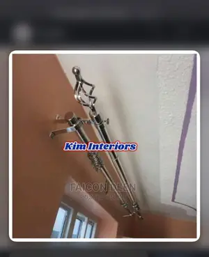 Extensible High Quality Double Window Rods /Bars