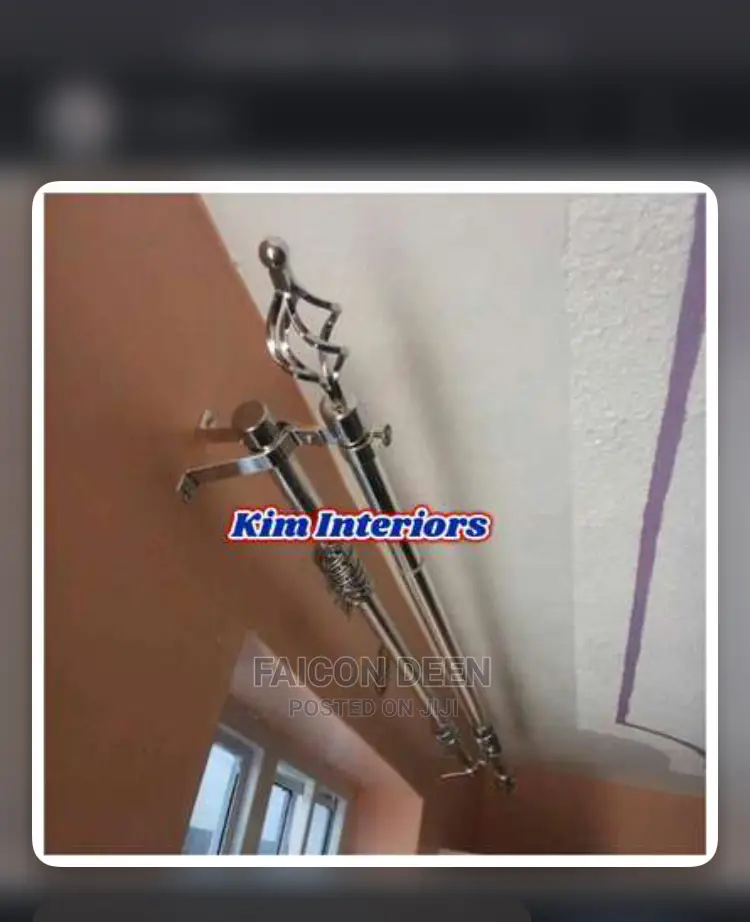 Extensible High Quality Double Window Rods /Bars