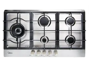5burner Sliver Midea Stove Top Cooker 90g50me005-SFT