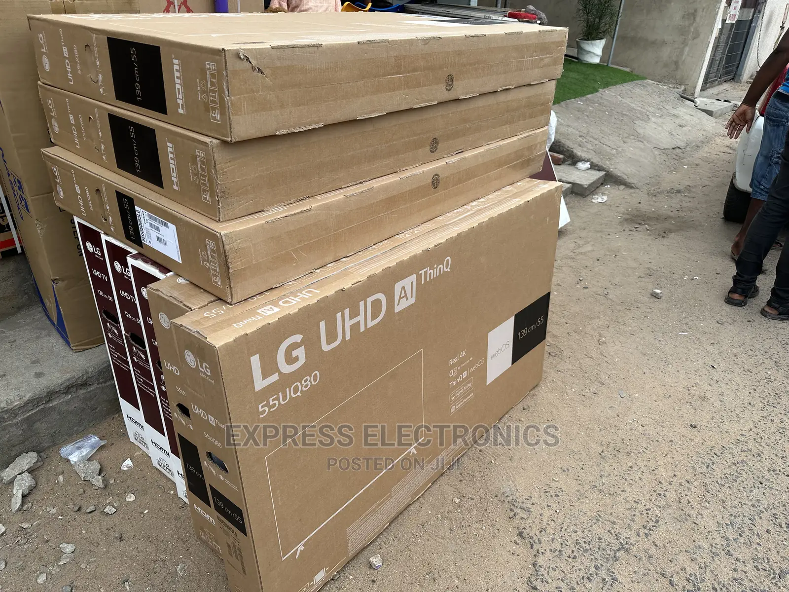 55UQ80003 Enjoy Apple Play/Netflix on UHD Display LG Tv
