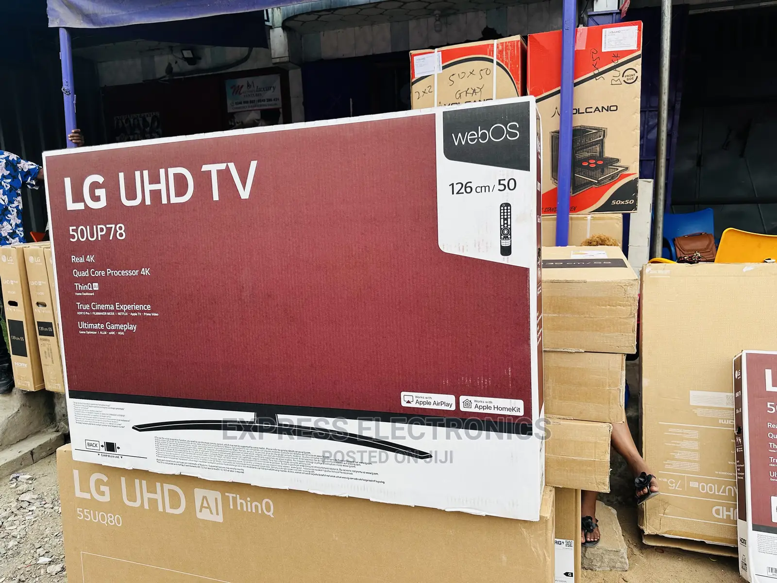 50”Up7800 Uhd LG Smart