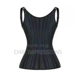 29 Steelbones Latex Waist Trainer Vest L-2xl