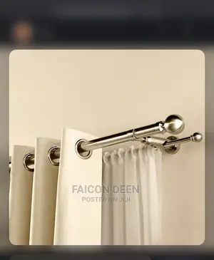 Extendable Quality Double Window Rods (In Diff Colors Size