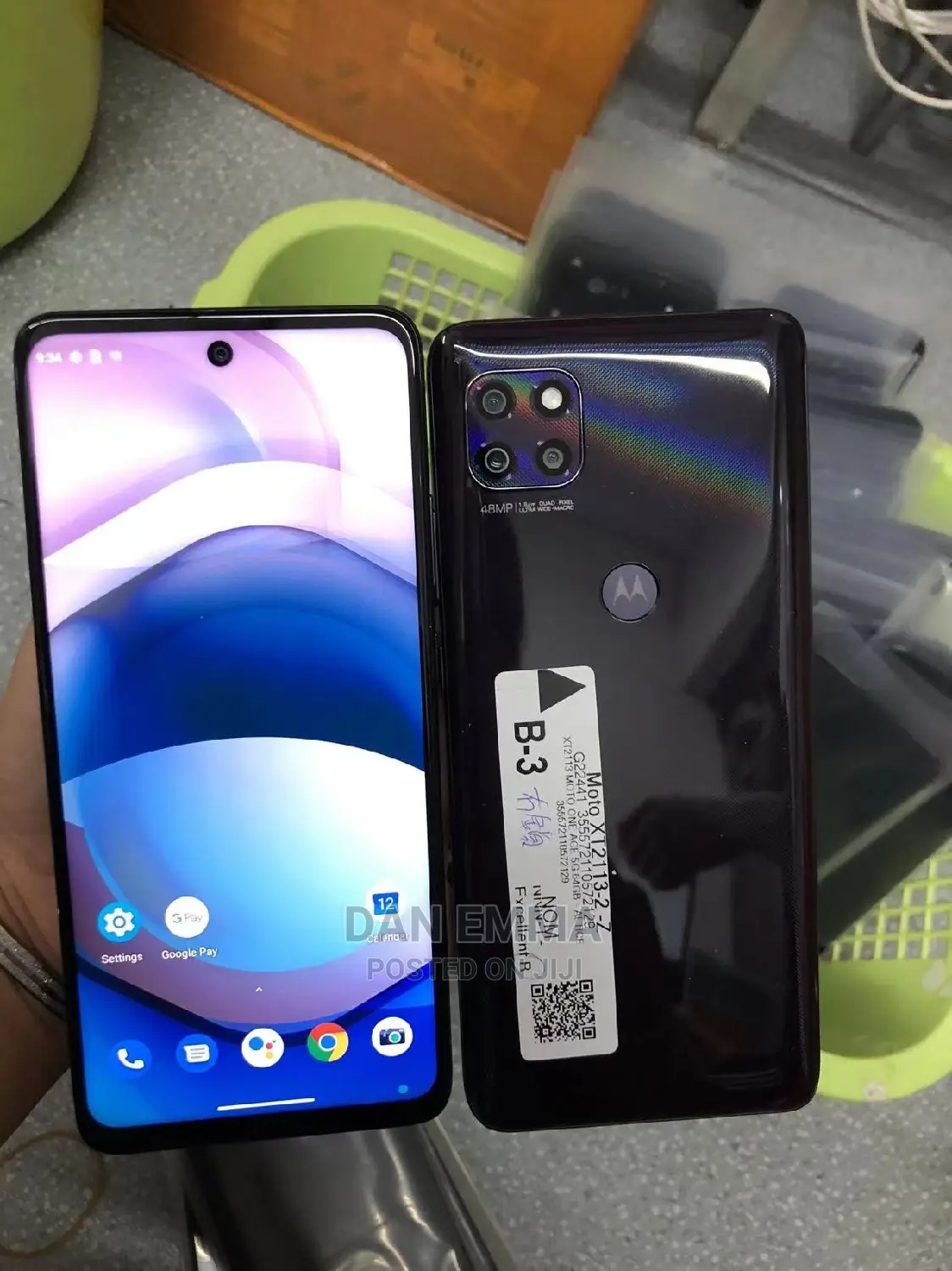 New Motorola Moto One 5G Ace 64 GB Black