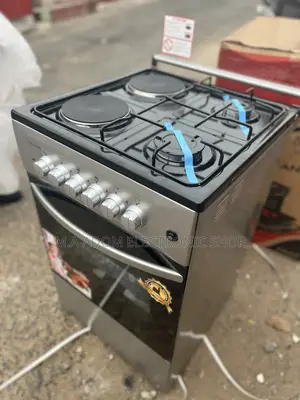 Brand New Volcano 2x2 Both Electric Gas Burner Oven Gril