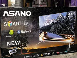 Asano 55” Smart Android 11.1 Frameless Icast Netflix Led Tv