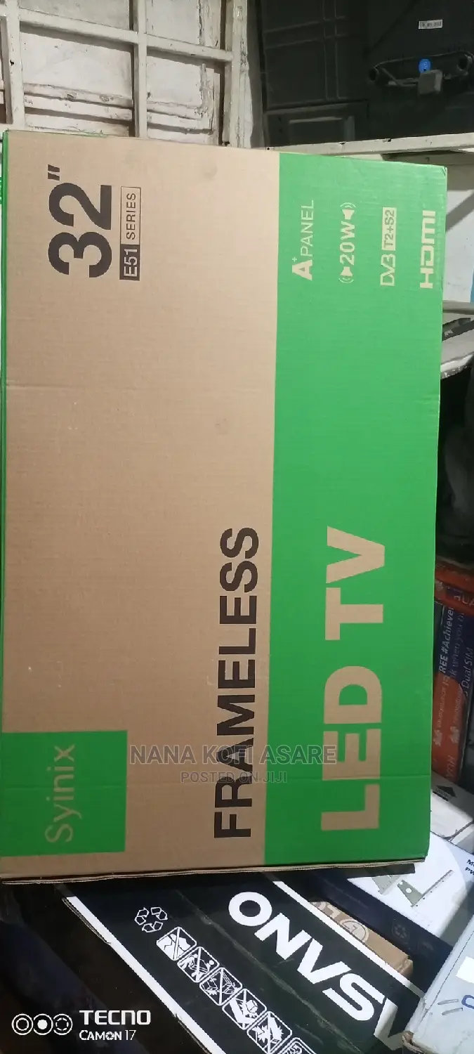 Syinix 32inch Tv Frameless