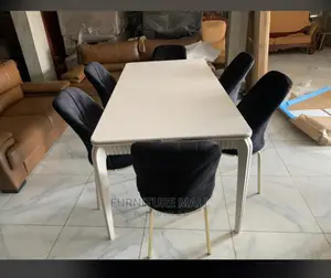 New Dinning Set With 6 Set Chairs . Free Delivery .