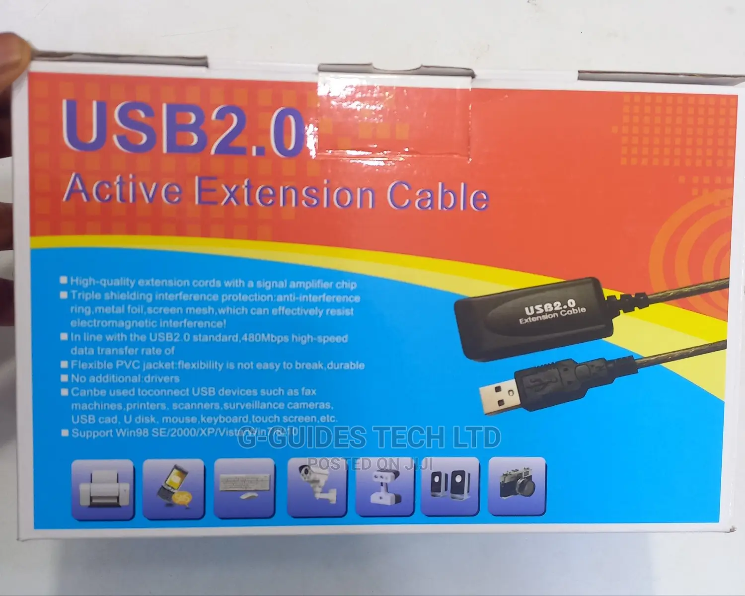 20M Active USB Extension Cable