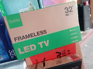 SYINIX 32" Flameless Satellite Digital Led Tv
