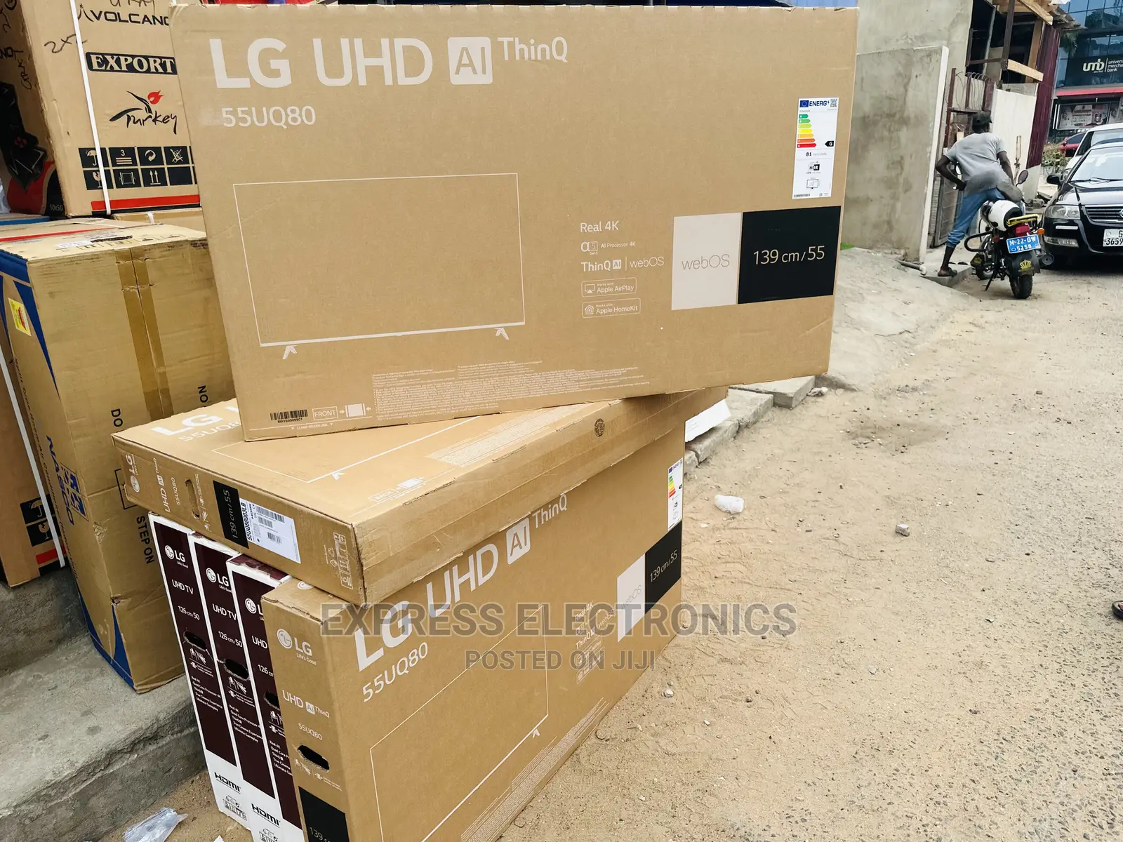 UHD Smart LG 2022model 55”Uq800