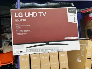 Super Clear LG Uhd 50” Smart TV Up80