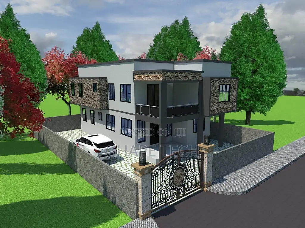 4 Bedroom Architectural Building Designs and Construction