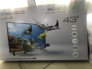 Smart Android TV - HDMI - USB Nasco 43inches Tv