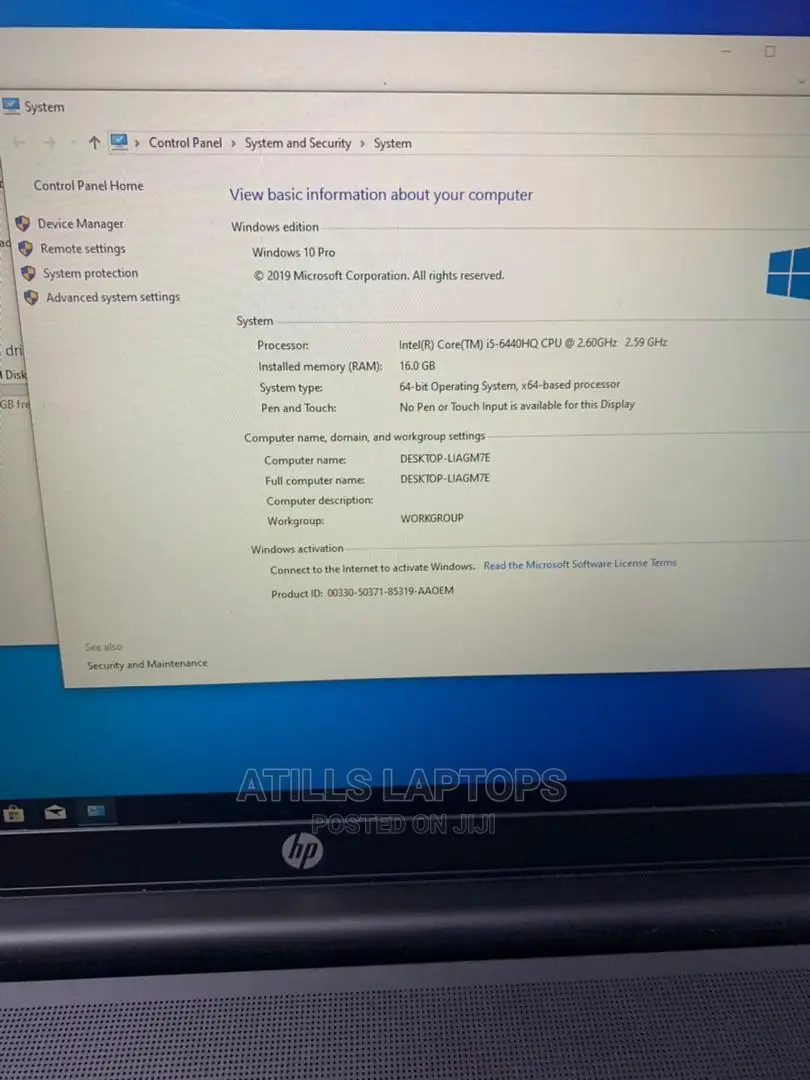 Laptop HP ZBook 17 G3 16GB Intel Core I5 SSD 512GB