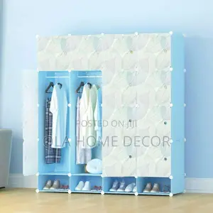 Plastic Wardrobe 16 Cubes