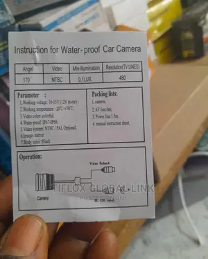 Car Rear View Water-Proof Camera